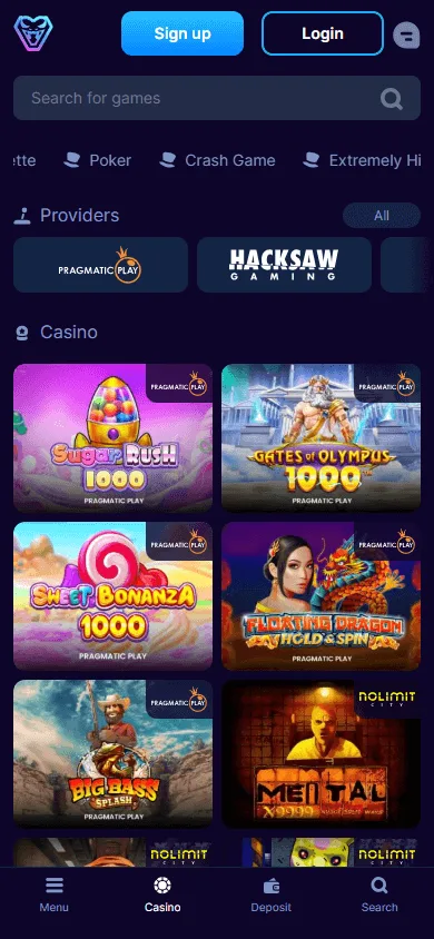 Viperspin Casino tournament promotion on mobile